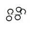 Iron Based Alloy Opened Jump Rings Findings Round Black