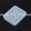 Silicone Resin Mold Rectangle White 72mm x 60mm