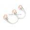Wholesale jewelry freshwater pearl double finger ring designs