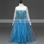 (Crazy Hot sell) Long sleeves dress Frozen princess dress Cosplay Fancy Dress Girl Birthday Party dress