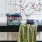 China Manufactural Bulk 100% Cotton Hotel Yarn Dyed Towel Set