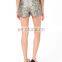 Abstract Metallic Jacquard Shorts CSS0010