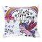 Linen Cotton Home Decor Plain Pink Pretty Unicorn Pillow Case Cover Wholesale 18 X 18 Inches Sofa Applique Work Cushion Cover