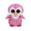 Ty Beanie Boos pink cheap promotion plush big eyes penguin toy soft plush