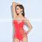 Hollow Out Woman One Piece Swimsuit