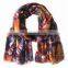 pashmina scarf cashmere paint handloom print