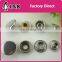 15mm iron / brass / stainless classic metal snap button clothes snap buttons
