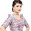 Pink patola readymade stitched blouse for women