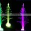 Wholesale supplier multicolor led lighting mini fiber Christmas tree for Christmas promotional gift