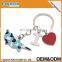 Engraving Custom Metal Key Chains For Tourism Souvenir