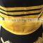gold braid door man cap/service cap with embroidery visor