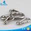 Stainless steel snap hook with ring