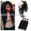 silk base 360 lace frontal closure with bundles wig cap cuticle aligned hair