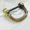 HIGH SALE brass gold d ring bag buckle