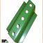 Perforated U channel steel beams