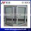 CE certificate tempered glass used aluminum windows