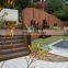 Garden Edging 2mm Thickness Corten Steel Stairs Retaining Wall