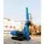 Hydraulic static helical pile installation equipment pneumatic pile driver