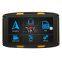 5 inch waterproof motorcycle GPS navigation IPS resistive touch screen android 6.0 wifi BT 1GB+16GB