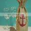 Factory sale burlap Xmas party favor bags for wine bottle goodie