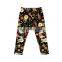high quality Halloween skull and flower print newborn bouncy leggings flexible soft leggings for girls