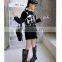 [Minimum batch of 6] 2020 autumn new girl T-shirt all-match western style mid-length T-shirt cow vest two-piece