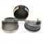 Stainless Steel Slot Pipe End Cap Slotted Tube Ending Cover Slot Pipe Cover