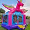 Cheap 3D Unicorn Inflatable Bounce House Kids Jump Bouncing Castle For Sale