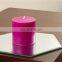 2MM hexagon mirror round edge mirror candle plate