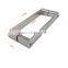 Best price ABS Plastic Chrome plated Glass Door Handle shower room door pull towel bar handle