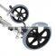 health medical elderly care aluminum walking aids foldable wheelchair rollator walker for disabled
