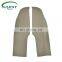 2Pcs Car Front Door Panel Armrest Microfiber Leather Cover For Honda Civic Sedan 2006 2007 2008 2009 2010 2011 Gray