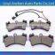 Manufacturer direct sale Best quality CCC certification D813/WVA23545/GDB3284 passenger car brake pads