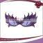 pink feather shaped plastic party glasses with dimond