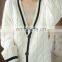 Women Fashion V Neck Plus Size Thick Cable Knit Cardigan Sweater