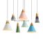 Modern Office Decorative Pendant Light Wood Base Indoor Hanging Lamps