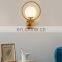 Nordic post-modern creative personality and simplicity glass wall lamp for decoration
