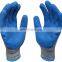 CE Approval Cheap Textured  Latex Rubber Coated Construction Work Gloves