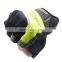 HANDLANDY Durable Vibration-Resistant Foam Padded Mens Construction Mechanic Work Safety Gloves With 3 Open Fingers Design