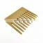 Eco friendly biodegradable corn starch based plastic beard comb with wide tooth comb