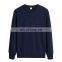 Wholesale custom men's casual round neck long sleeve spring and autumn 100% terry cloth 305g quality pullover sweater