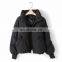 2021 autumn and winter new lazy wind thickened loose cotton jacket trend women's cotton-padded jacket bread jacket