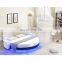 CBMMART modern Luxury bedroom set furniture simple round leather bed