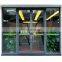 High quality KFC door commercial double glass entrance swing