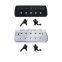 Front Bumper Aluminum Steering Guard Skid Plate &Mounting Brackets for Land Rover Defender 90 110 130