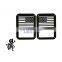 J217 for jeep for wrangler JK headlight taillight parking light bracket cover for Jeep grille American flag