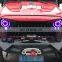 RGB round 40w headlamp led headlight for jeep for wrangler jk