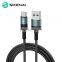 Sikenai 5A USB Type C Fast Charging cable Smart Power off Data Cable Fast Charger Cable