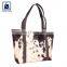 Bulk Quantity Supplier of Trendy Design Cotton Lining Material Wholesale Women Genuine Leather Handbag