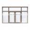 French advanced modern design double glass blind insert handle key aluminium windows and doors
